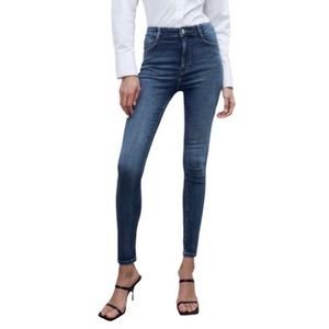 Zara Trafaluc Sculpt High Rise Jeans Denim Collection